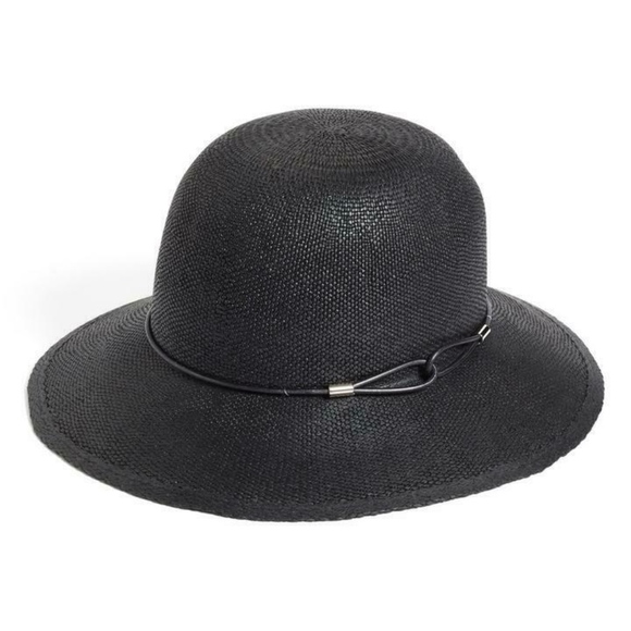 Rag & Bone Accessories - New Rag & Bone Devon Straw Down Brim Hat Medium